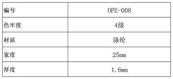 产品参数（对外）